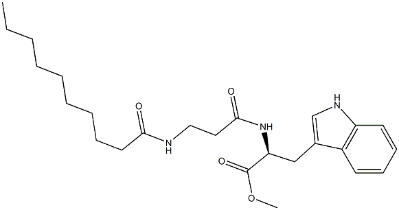 N-Decanoyl-βAla-L-Trp-OMe