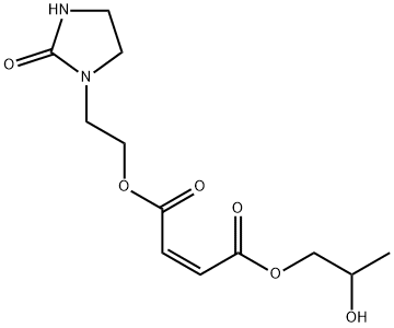 Maleic acid 1-(2-hydroxypropyl)4-[2-(2-oxo-1-imidazolidinyl)ethyl] ester