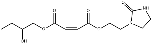 2-hydroxybutyl 2-(2-oxoimidazolidin-1-yl)ethyl maleate