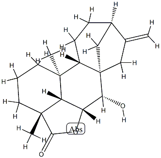 6α,7α-Dihydroxykaur-16-en-18-oic acid γ-lactone