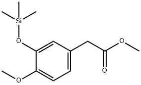 [4-Methoxy-3-(trimethylsiloxy)phenyl]acetic acid methyl ester