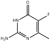 4-Pyrimidinol, 2-amino-5-fluoro-6-methyl- (6CI,8CI)