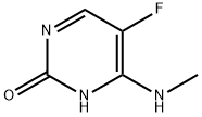 2(1H)-Pyrimidinone, 5-fluoro-4-(methylamino)- (9CI)