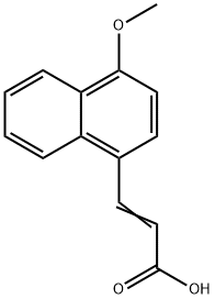 3-(4-甲氧基-1-萘基)-2-丙烯酸