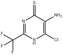 5-amino-6-chloro-2-(trifluoromethyl)-1H-pyrimidine-4-thione