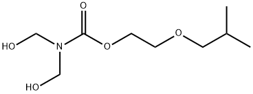 Bis(hydroxymethyl)carbamic acid 2-(isobutoxy)ethyl ester