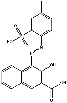 3-hydroxy-4-[(4-methyl-2-sulphophenyl)azo]-2-naphthoic acid