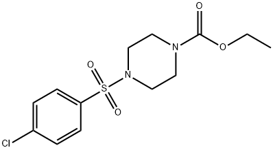 ethyl 4-((4-chlorophenyl)sulfonyl)piperazine-1-carboxylate