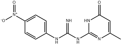 1-(4-Hydroxy-6-methyl-2-pyrimidinyl)-3-(p-nitrophenyl)guanidine