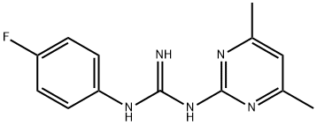 N-(4,6-二甲基-嘧啶-2-基)-N'-(4-氟-苯基)-胍
