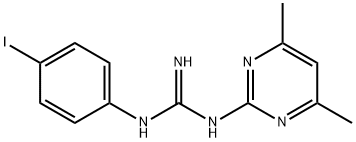 1-(4,6-Dimethyl-2-pyrimidinyl)-3-(p-iodophenyl)guanidine