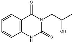 3-(2-羟丙基)-2-硫烷基-3,4-二氢喹唑啉-4-酮