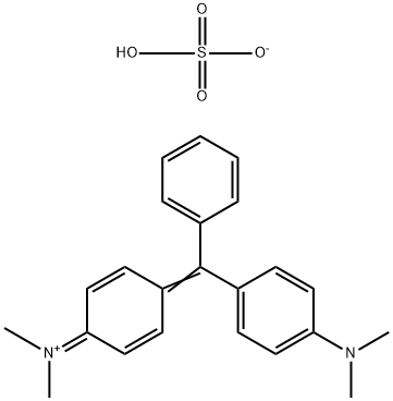 dimethyl[4-[4-(dimethylamino)-alpha-phenylbenzylidene]-2,5-cyclohexadien-1-ylidene]ammonium hydrogen sulphate