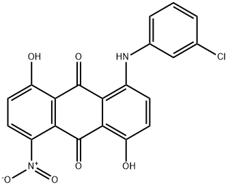 1-(3-氯苯基氨基)-4,8-二羟基-5-硝基-9,10-蒽二酮