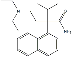 α-[2-(Diethylamino)ethyl]-α-isopropyl-1-naphthaleneacetamide