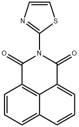 1H-Benz[de]isoquinoline-1,3(2H)-dione,2-(2-thiazolyl)-