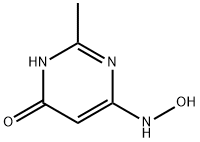 4-Pyrimidinol, 6-(hydroxyamino)-2-methyl- (8CI)