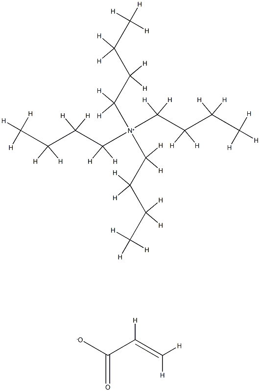 N,N,N-Tributyl-1-butanaminium·propenoic acidanion