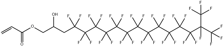 4,4,5,5,6,6,7,7,8,8,9,9,10,10,11,11,12,12,13,13,14,14,15,15,16,17,17,17-octacosafluoro-2-hydroxy-16-(trifluoromethyl)heptadecyl acrylate