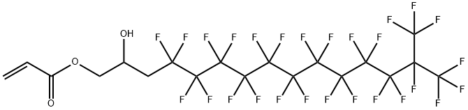 4,4,5,5,6,6,7,7,8,8,9,9,10,10,11,11,12,12,13,13,14,15,15,15-tetracosafluoro-2-hydroxy-14-(trifluoromethyl)pentadecyl acrylate