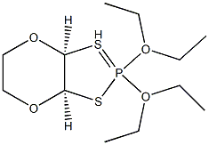 [(2S,3R)-1,4-Dioxane-2,3-diyl]bis(thio)bis(thiophosphonic acid O,O-diethyl) ester