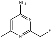 Pyrimidine, 4-amino-2-(fluoromethyl)-6-methyl- (8CI)