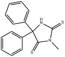 3-Methyl-5,5-diphenyl-2,4-imidazolidinedithione