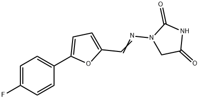 1-[[[5-(4-Fluorophenyl)furan-2-yl]methylene]amino]-2,4-imidazolidinedione