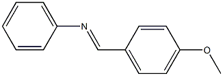 (E)-N-(4-甲氧基亚苄基)苯胺
