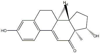 12-oxo-9(11)-dehydroestradiol