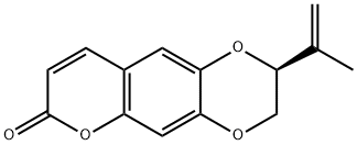 (S)-2,3-Dihydro-2-(1-methylethenyl)-7H-pyrano[2,3-g]-1,4-benzodioxin-7-one
