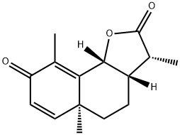 (3R)-3aβ,5,5a,9bβ-Tetrahydro-3α,5aα,9-trimethylnaphtho[1,2-b]furan-2,8(3H,4H)-dione