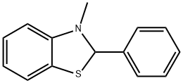 Benzothiazole, 2,3-dihydro-3-methyl-2-phenyl- (9CI)