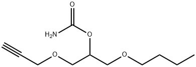 1-Butoxy-3-(2-propynyloxy)-2-propanol carbamate