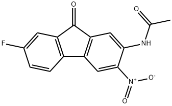 N-(7-fluoro-3-nitro-9-oxo-fluoren-2-yl)acetamide
