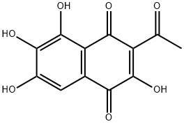 3-Acetyl-2,5,6,7-tetrahydroxy-1,4-naphthoquinone