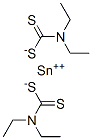 Bis(diethyldithiocarbamic acid) tin(II) salt