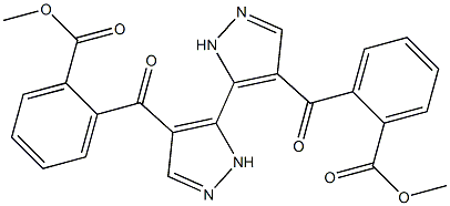 2,2'-[[3,3'-Bi(1H-pyrazole)-4,4'-diyl]dicarbonyl]dibenzoic acid dimethyl ester