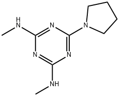 N,N'-Dimethyl-6-(pyrrolidin-1-yl)-1,3,5-triazine-2,4-diamine