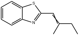 Benzothiazole, 2-(2-methyl-1-butenyl)- (7CI,9CI)