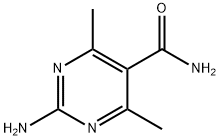5-Pyrimidinecarboxamide, 2-amino-4,6-dimethyl- (8CI)