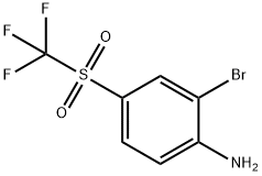 2-溴-4-三氟甲基磺酰基苯胺