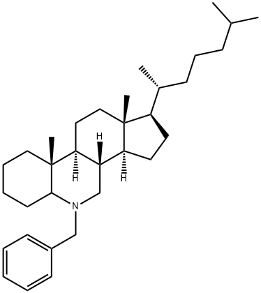 6-Benzyl-6-azacholestane