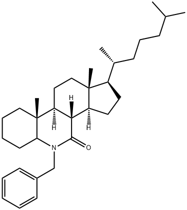 6-Benzyl-6-azacholestan-7-one