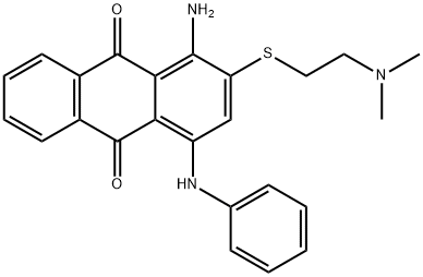 1-amino-4-anilino-2-[[2-(dimethylamino)ethyl]thio]anthraquinone