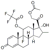 21-乙酰氧基-9Α-氟-11Β-(三氟乙酰氧基)-17Α-羟基-16Β-甲基孕甾-1,4-二烯-3,20-二酮