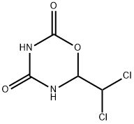 2H-1,3,5-Oxadiazine-4,6-diol,  2-(dichloromethyl)-  (8CI)