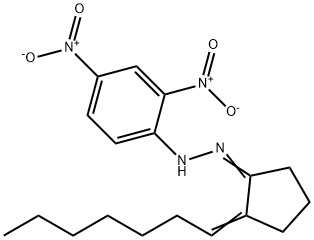 2-Heptylidene-1-cyclopentanone (2,4-dinitrophenyl)hydrazone
