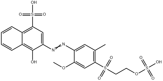 4-hydroxy-3-[[2-methoxy-5-methyl-4-[[2-(sulphooxy)ethyl]sulphonyl]phenyl]azo]naphthalenesulphonic acid