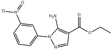 5-氨基-1-(3-硝基苯基)吡唑-4-甲酸乙酯